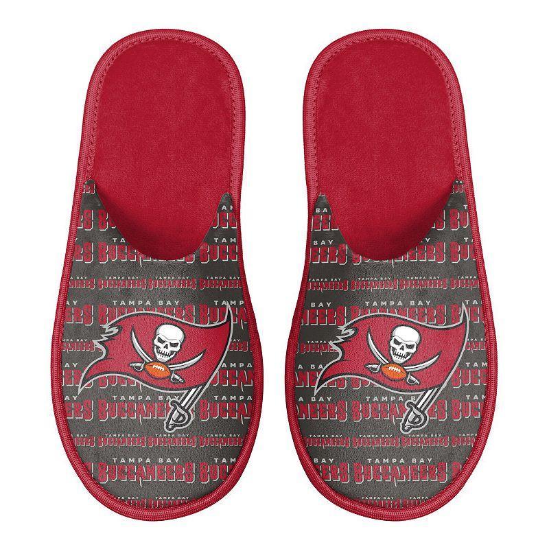 Mens FOCO Tampa Bay Buccaneers Scuff Logo Slide Slippers Product Image