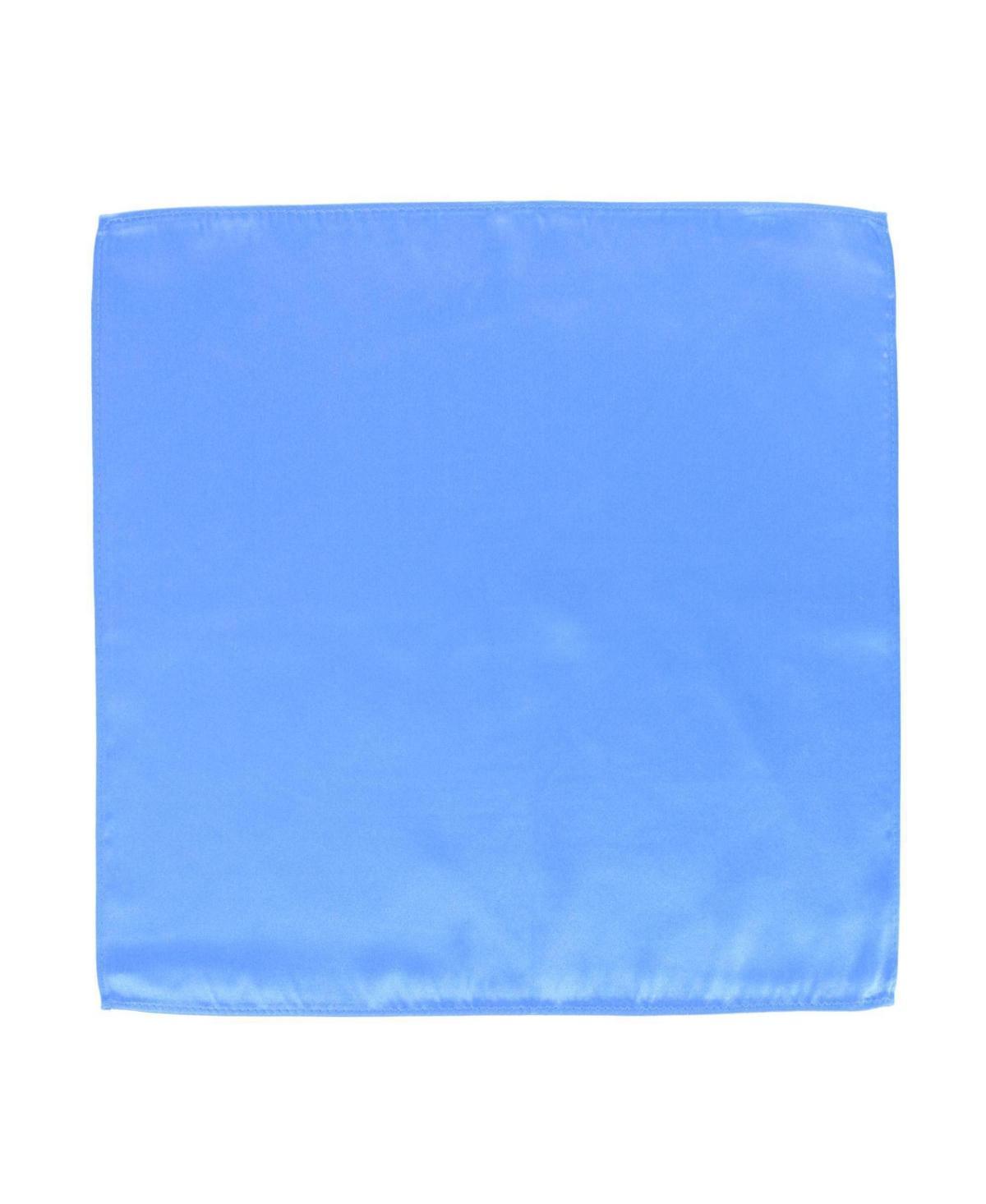 Trafalgar Mens Sutton Solid Color 13 Inch Silk Pocket Square Product Image