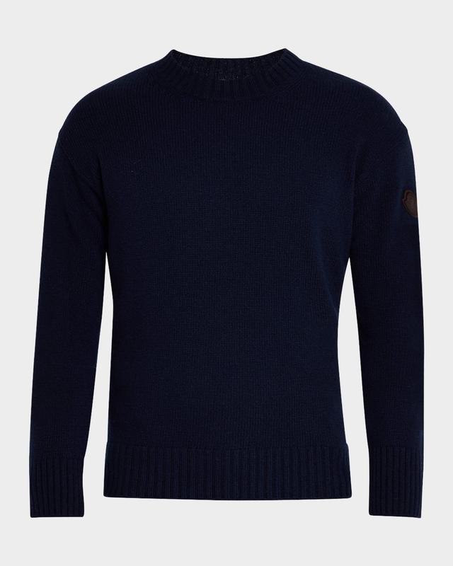 Mens Wool-Cashmere Sweater Product Image