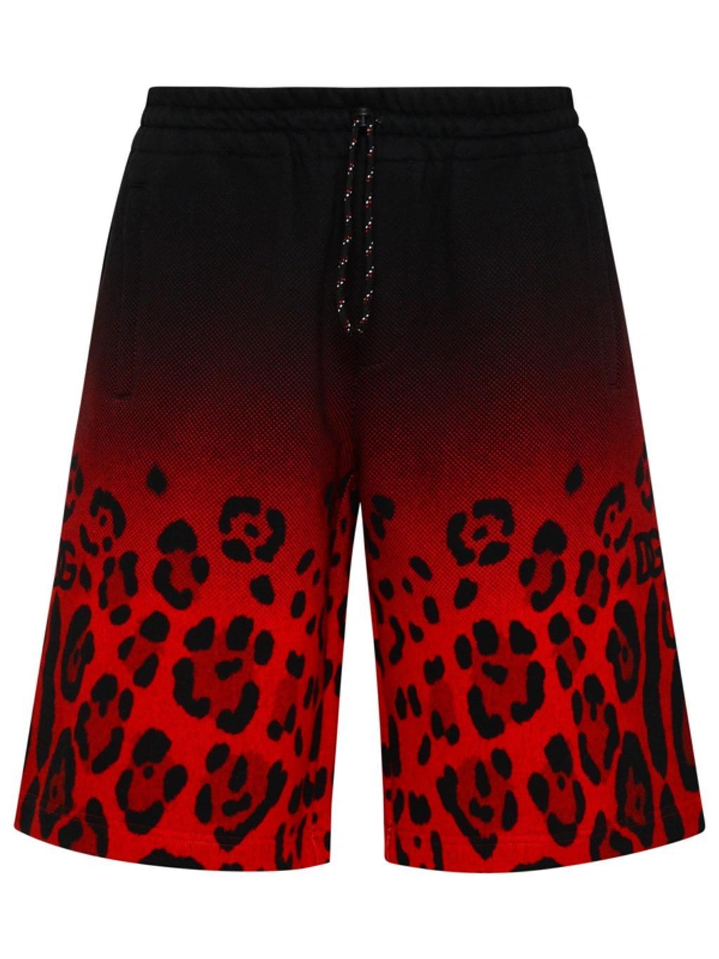 Bermuda With Leopard Print In Multi Product Image