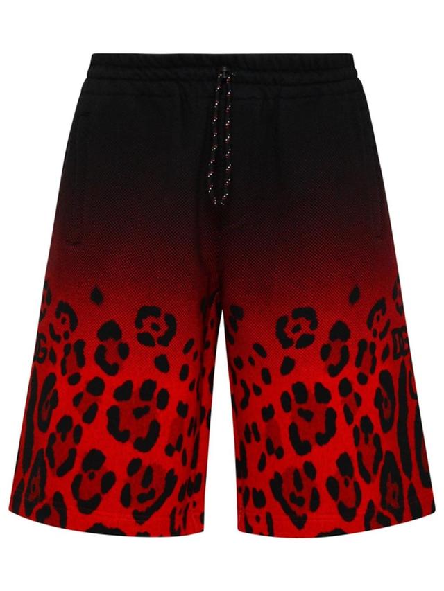 Bermuda With Leopard Print In Multi Product Image