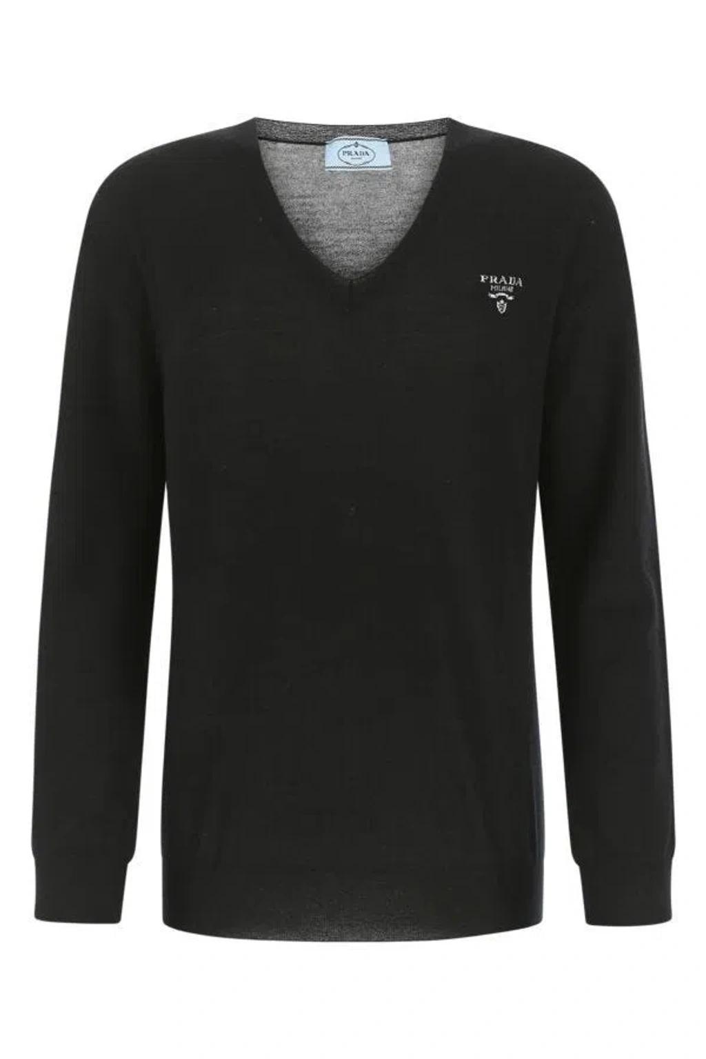 Black Cashmere Blend Sweater  Nd  Donna 44 Product Image