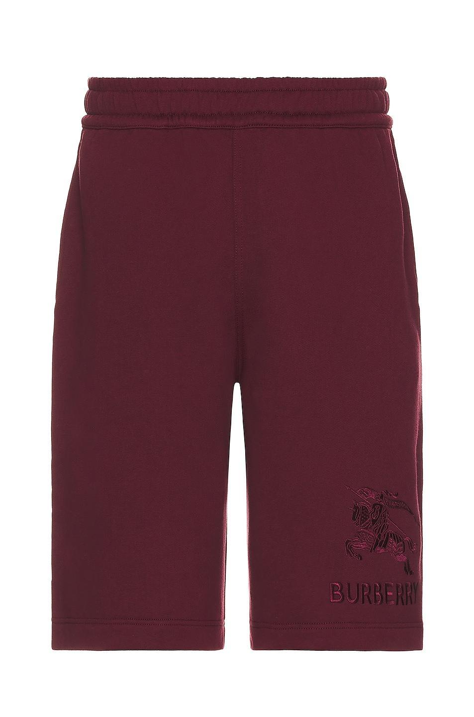 Burberry Taylor Shorts Burgundy. (also in S, XL). Product Image