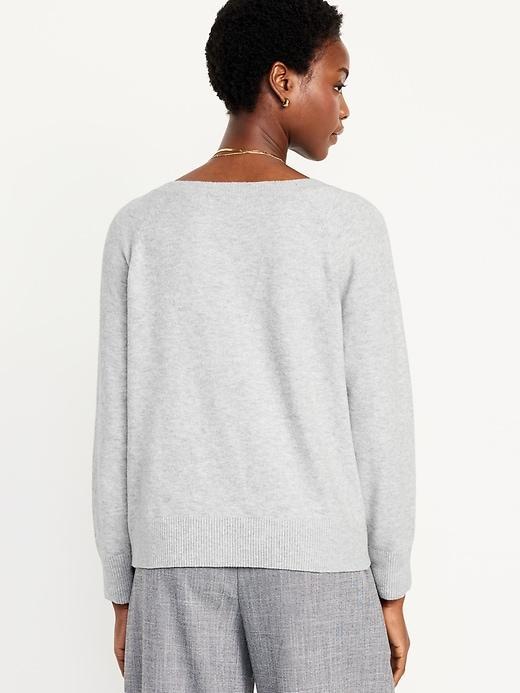 SoSoft Loose V-Neck Sweater Product Image