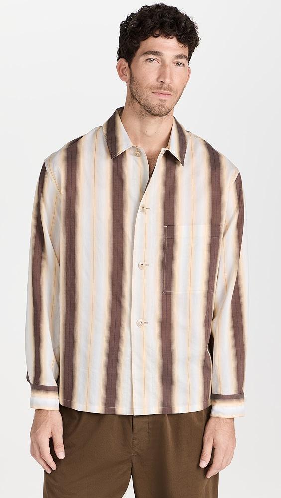 Lemaire Long Sleeve Pajama Shirt | Shopbop Product Image