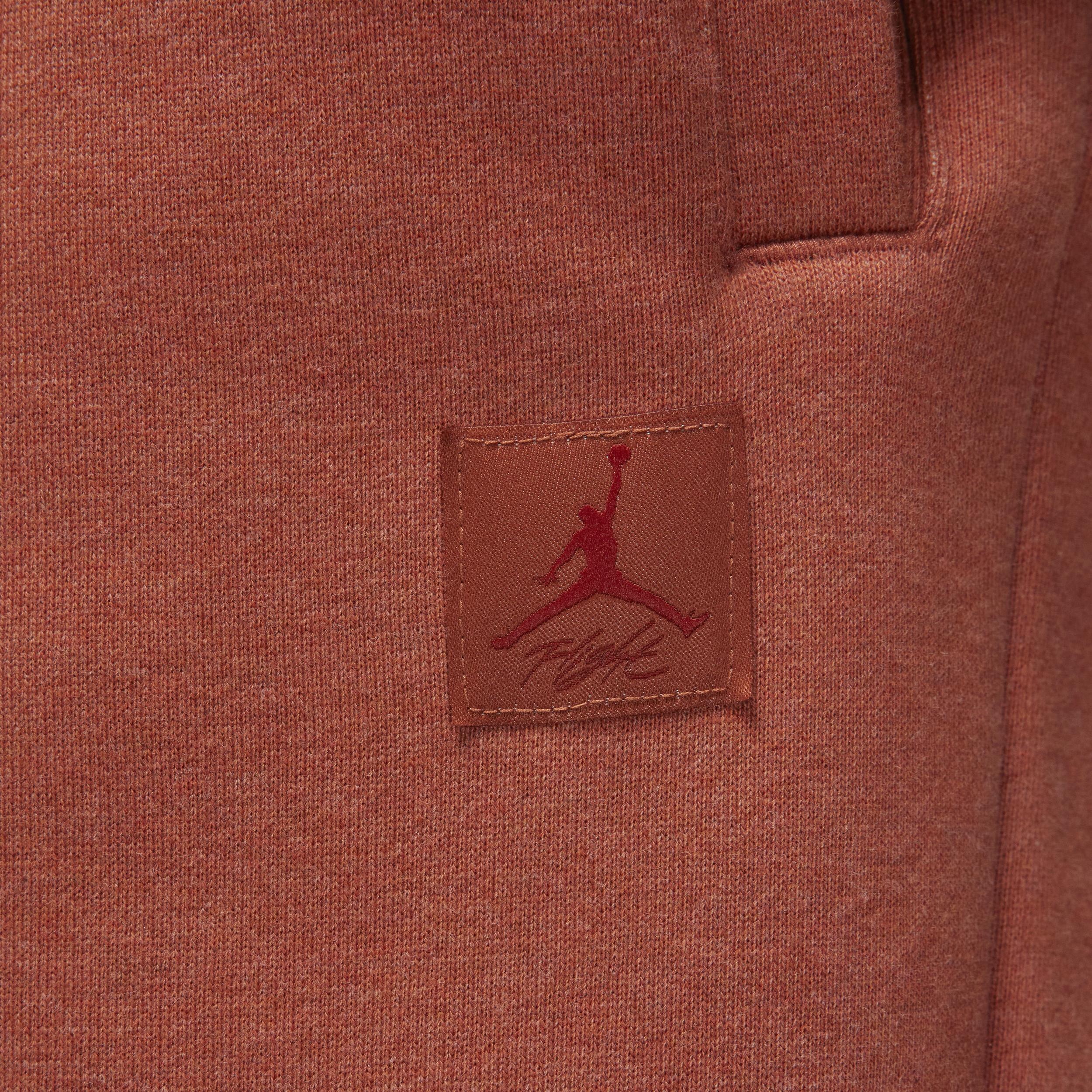 Jordan Womens Flight Fleece Pants - Dusty Peach/Heather Product Image