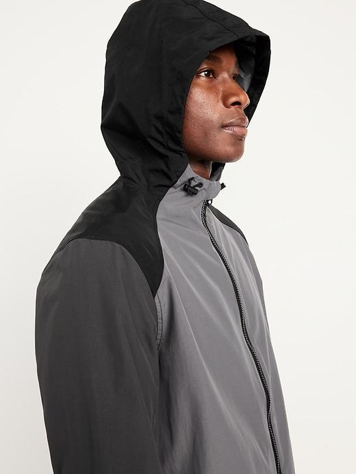 Water-Resistant Zip Jacket Product Image