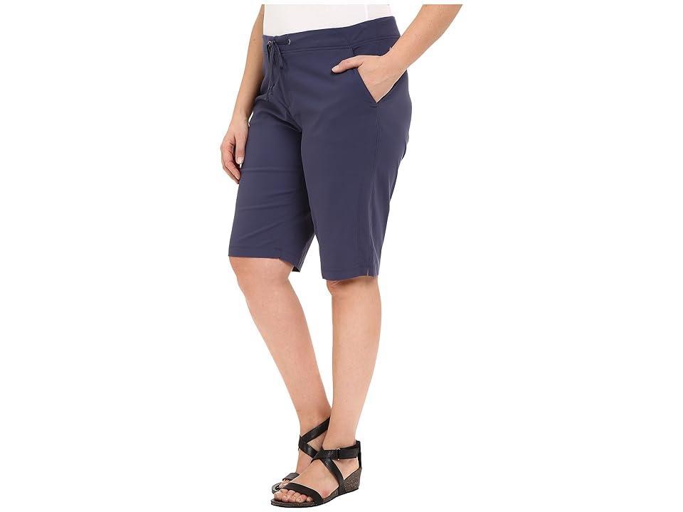 Columbia Plus Size Anytime Outdoor Long Short (Nocturnal) Women's Shorts Product Image