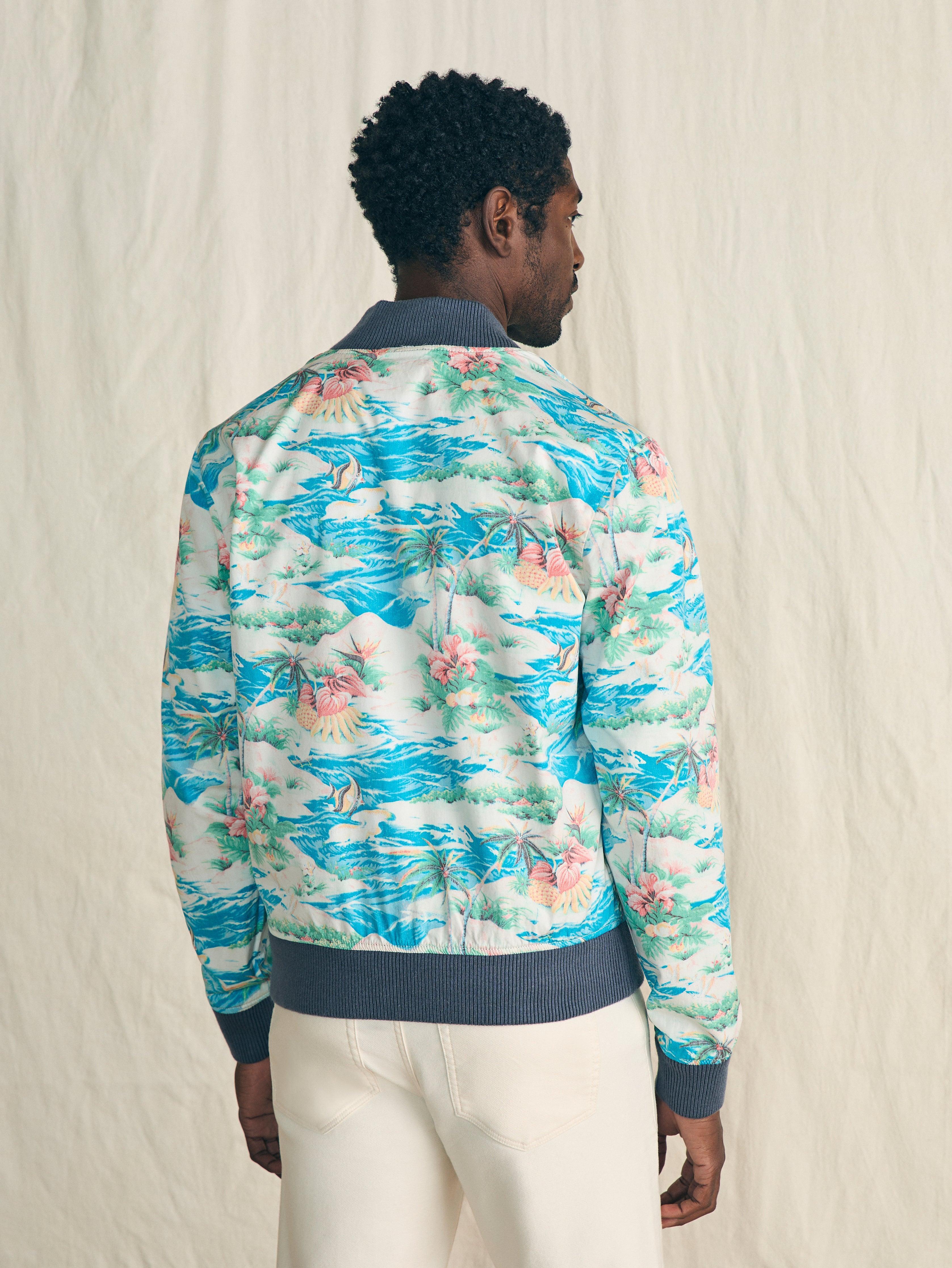 Reversible Surf Shop Jacket - Venice Male Product Image