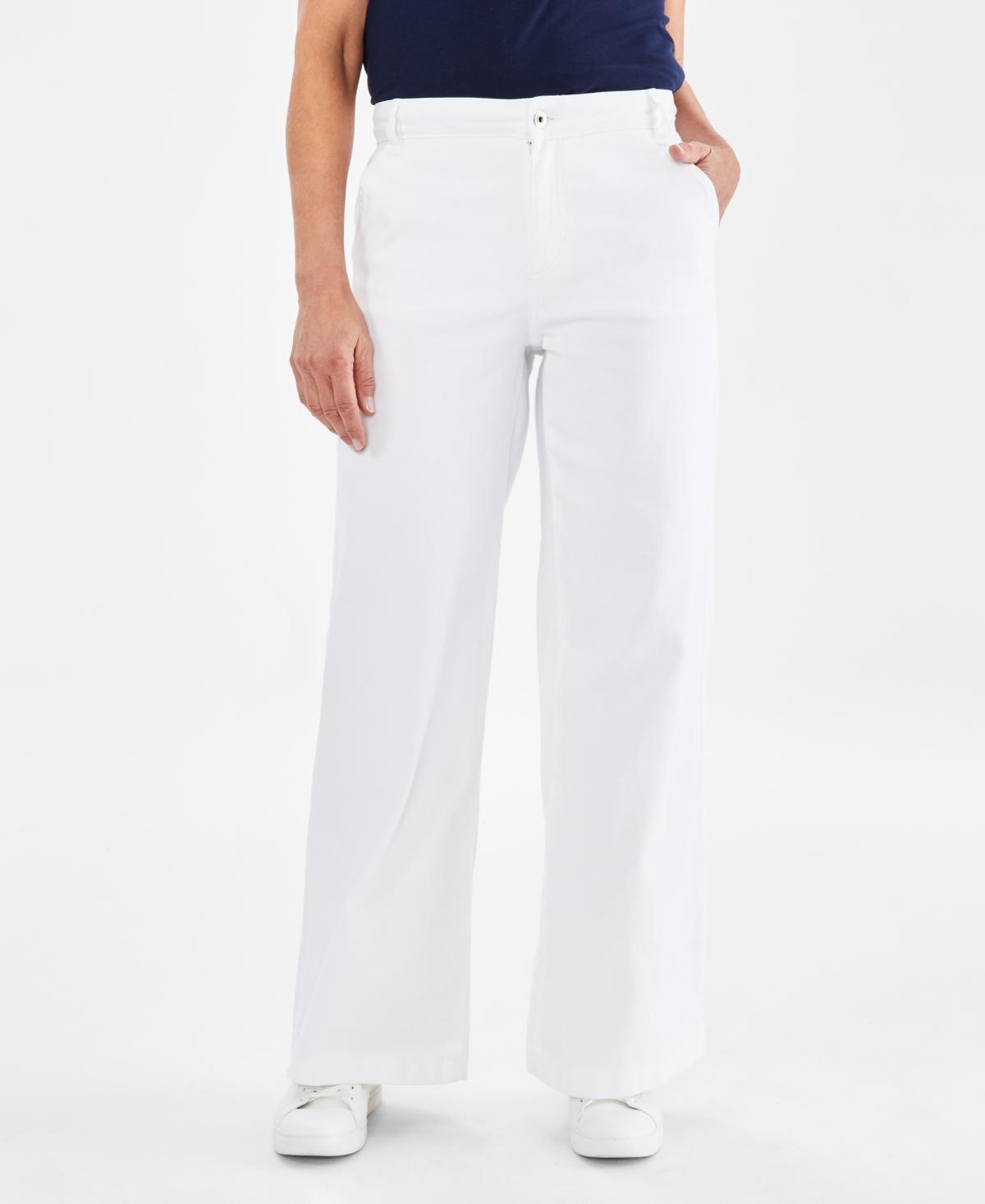 Women's High-Rise Wide-Leg Jeans, Created for Macy's Product Image