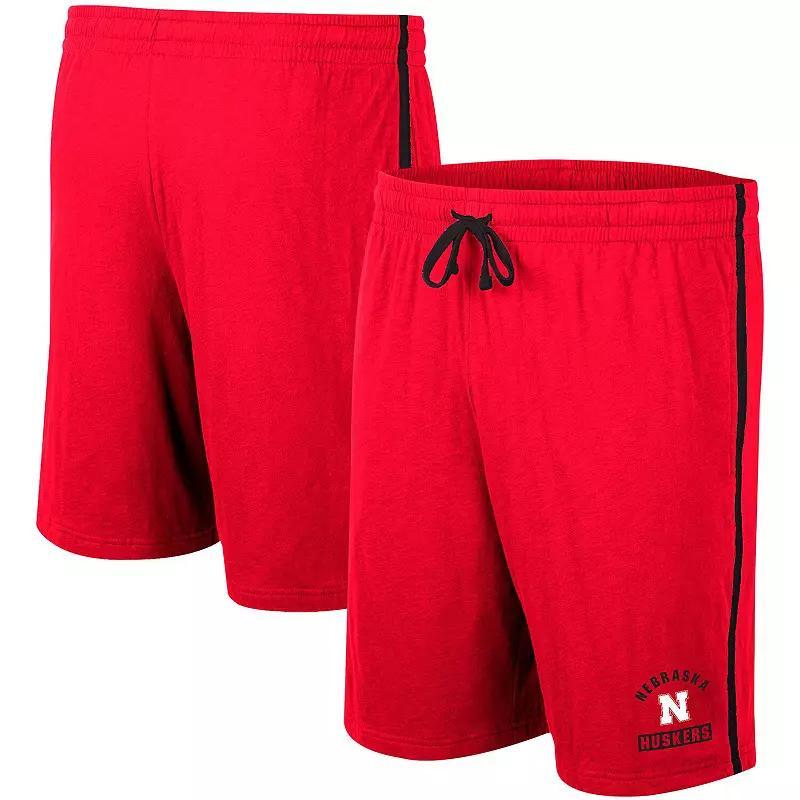 Mens Colosseum Red Maryland Terrapins Thunder Slub Shorts Product Image