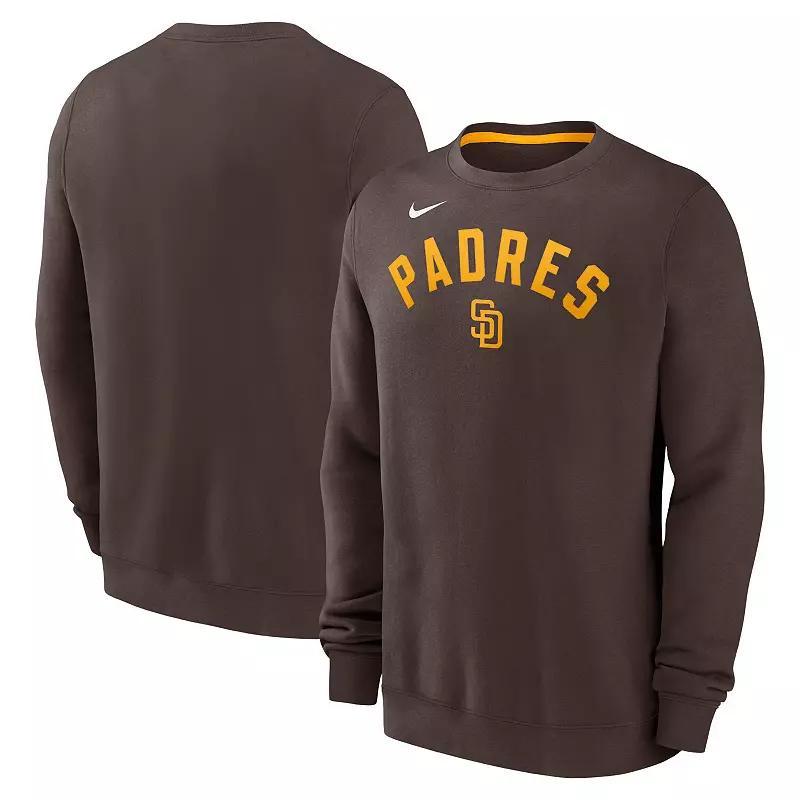 Nike Mens Garnet Florida State Seminoles Primetime Evergreen Fleece Pullover Sweatshirt Product Image