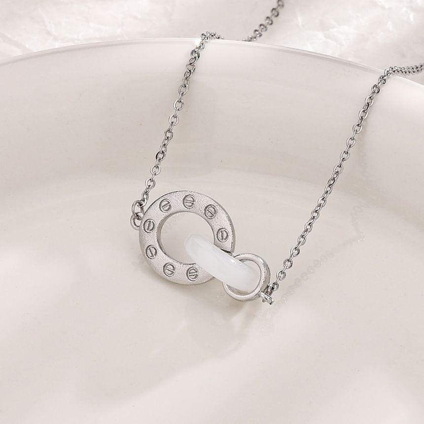 CZ Heart Necklace Product Image