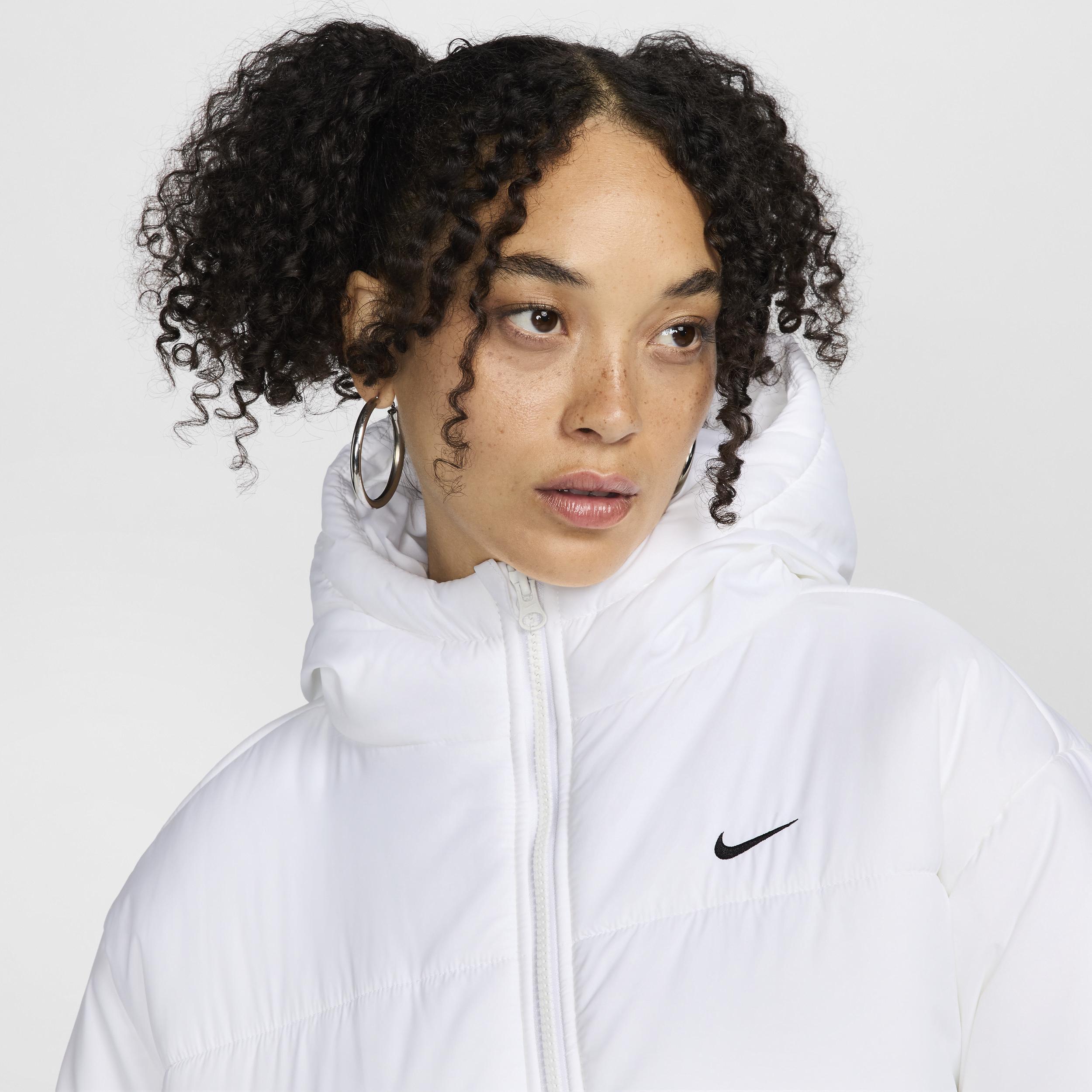 Women's Nike Sportswear Classic Puffer Therma-FIT Loose Hooded Jacket Product Image