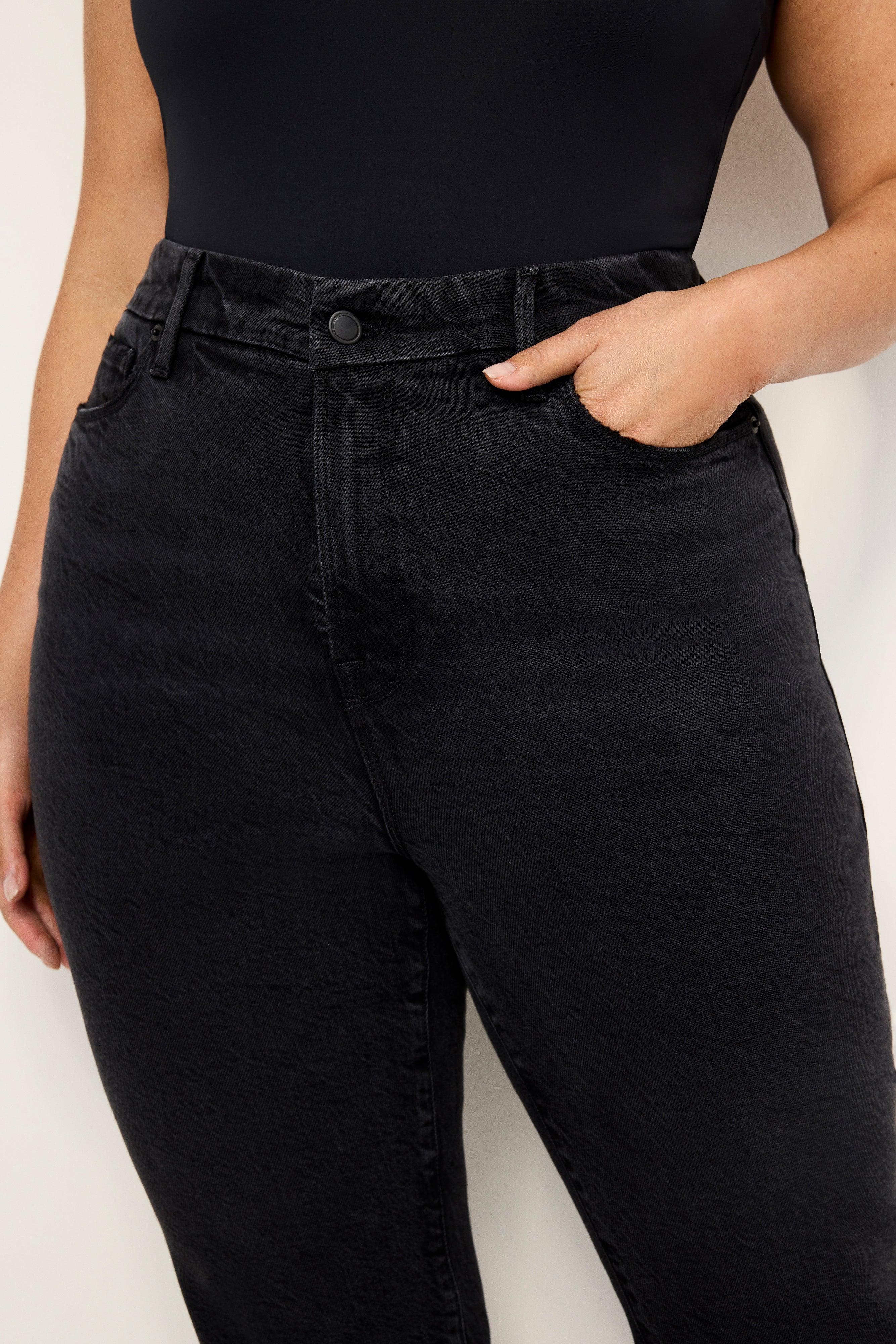 SOFT-TECH GOOD LEGS STRAIGHT JEANS | BLACK340 Product Image