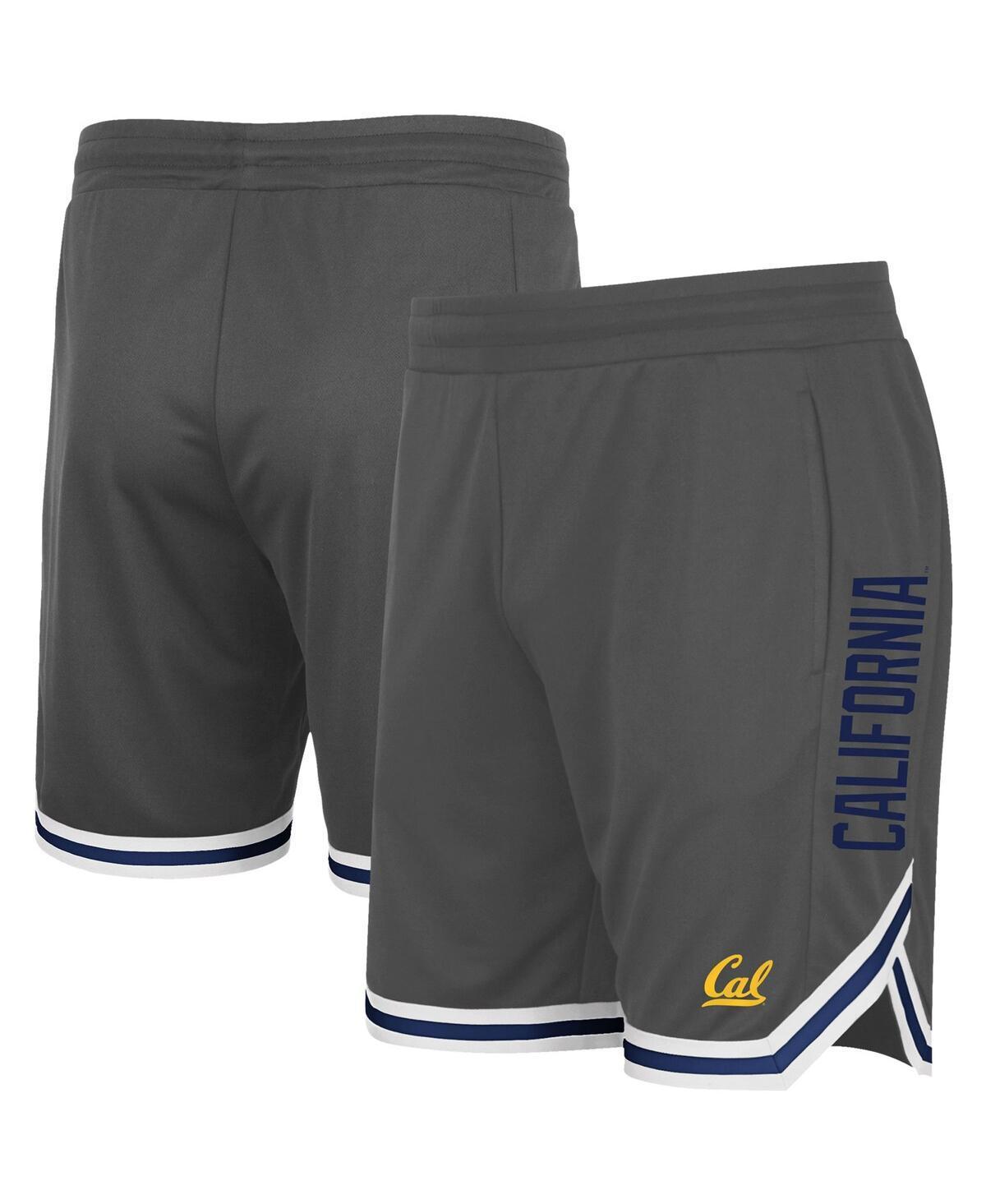 Mens Colosseum Charcoal Cal Bears Continuity Shorts Product Image