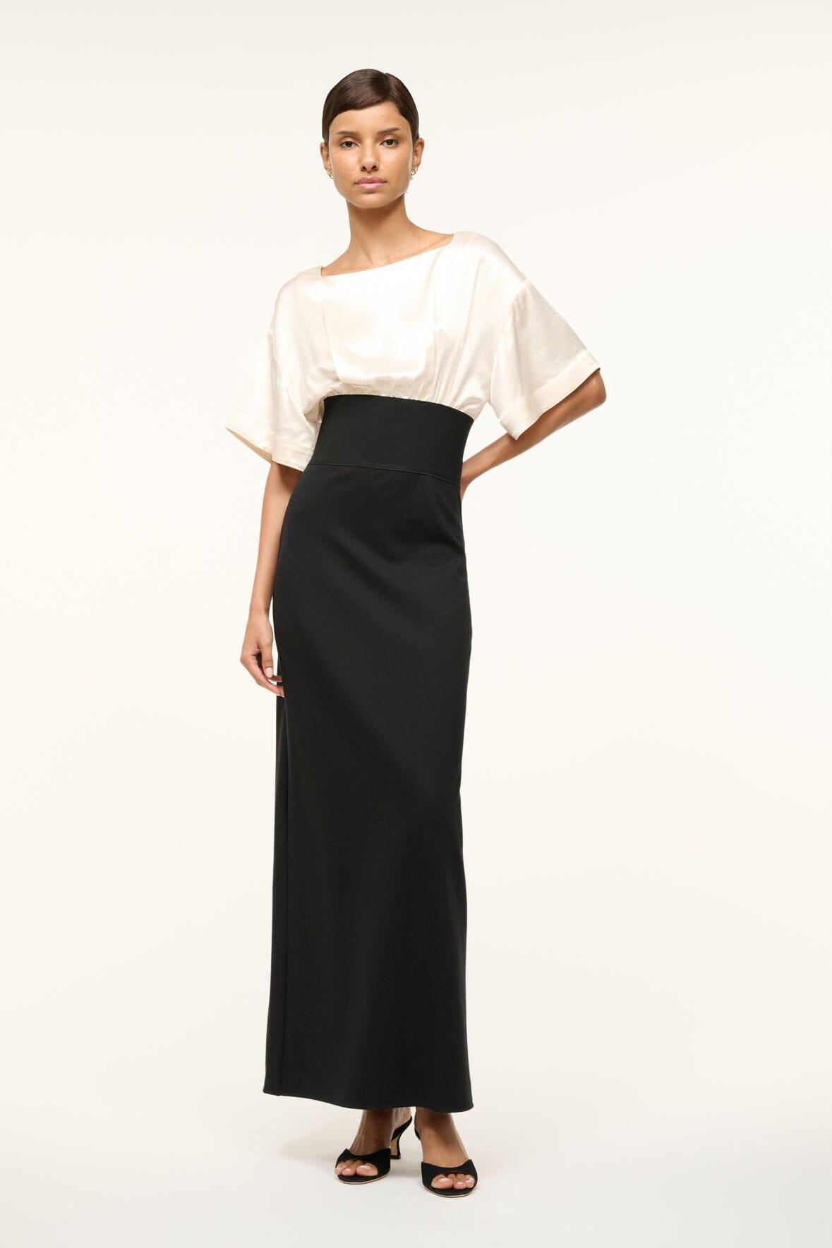 GARNET DRESS | IVORY BLACK Product Image