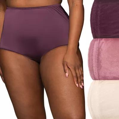 Womens Vanity Fair Perfectly Yours Ravissant 3-Pack Brief Panty Set 15711 Product Image