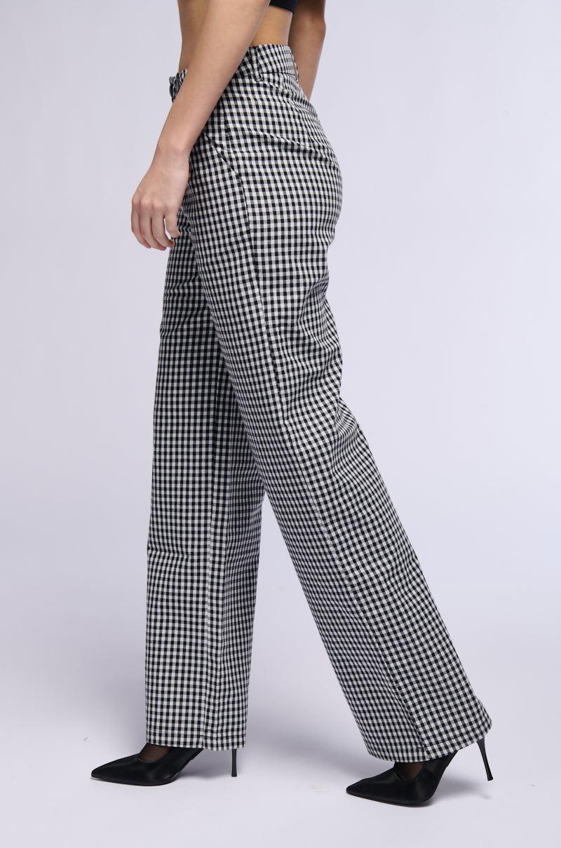 THE ONE GINGHAM TROUSER Product Image