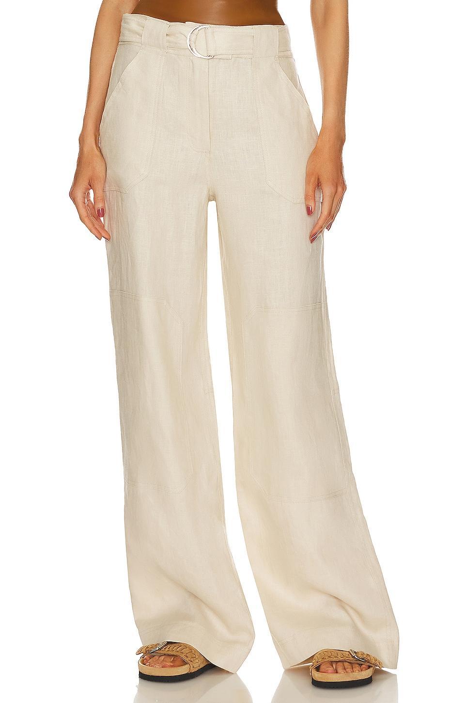 The Linen Cargo Pant GRLFRND Product Image