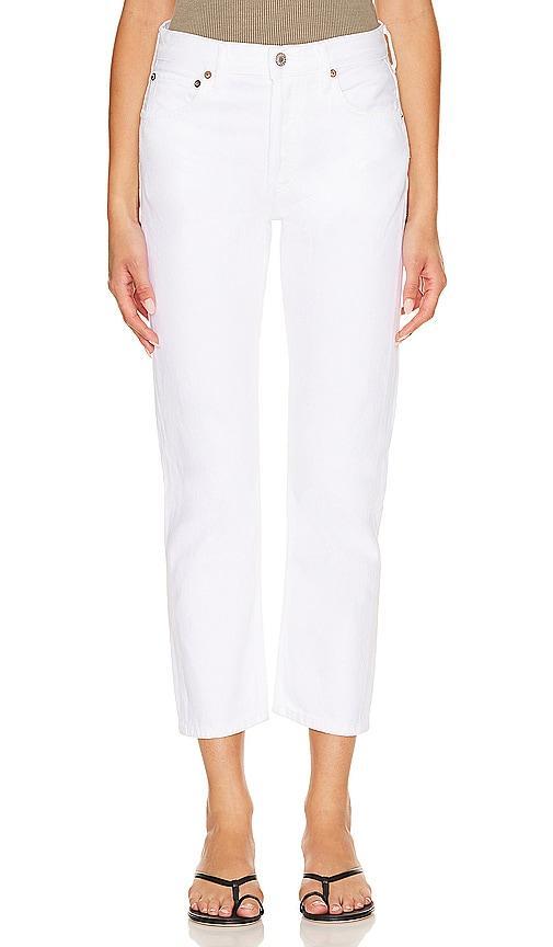 AGOLDE Parker Crop Straight Leg Organic Cotton Jeans Product Image