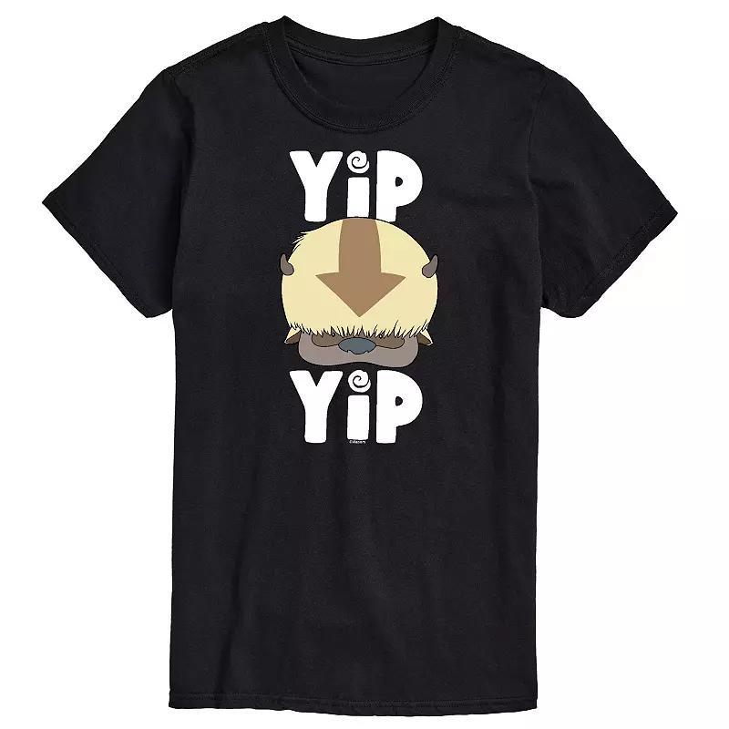 Big & Tall Avatar The Last Airbender Yip Yip Graphic Tee, Mens Blue Product Image