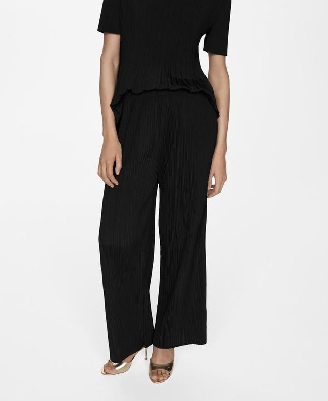 Women's Fluid Pleated Trousers Product Image