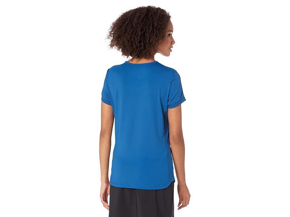 Original Penguin Golf Essential Performance Tee w/ Mesh Panel (Blueberry Pancake) Women's Clothing Product Image