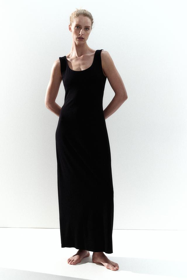 Long Jersey Dress Product Image