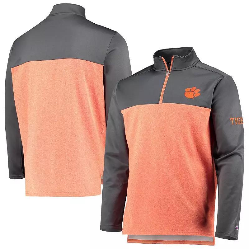 Mens Champion Clemson Tigers Gameday Quarter-Zip Jacket Product Image