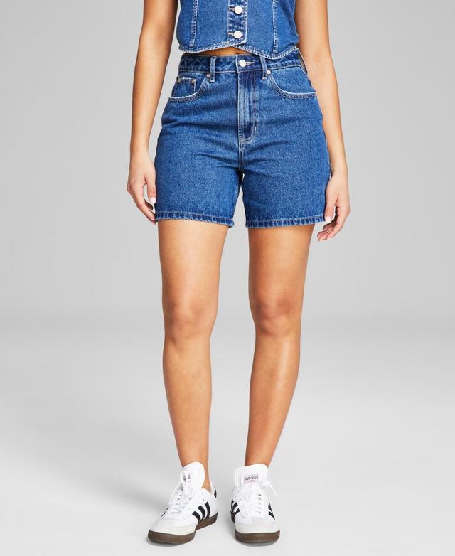 And Now This Womens High Rise Denim Shorts, Created for Macys Product Image