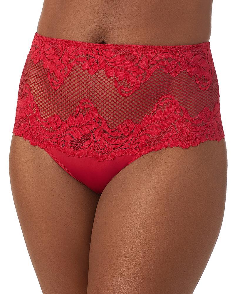 Le Mystere Lace Allure High Waist Thong Product Image