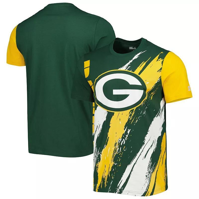 Mens Starter Bay Packers Extreme Defender T-Shirt Product Image