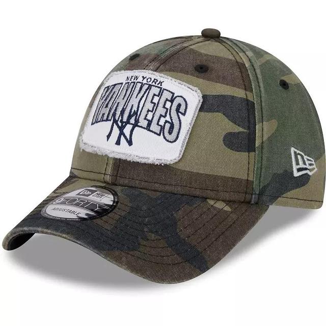 Mens New Era Camo New York Yankees Gameday 9FORTY Adjustable Hat Product Image