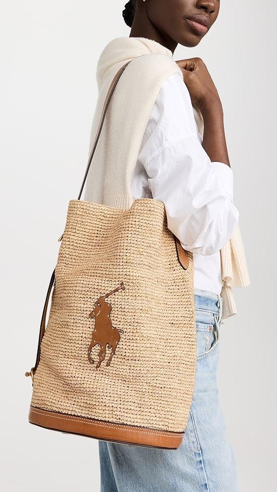 Polo Ralph Lauren Bucket Bag Medium | Shopbop Product Image