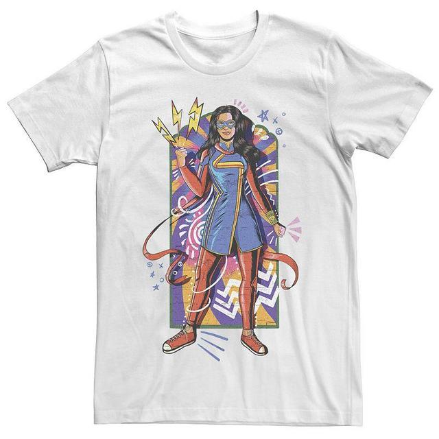 Mens Marvel Ms. Marvel Full Portrait of Kamala Tee Product Image