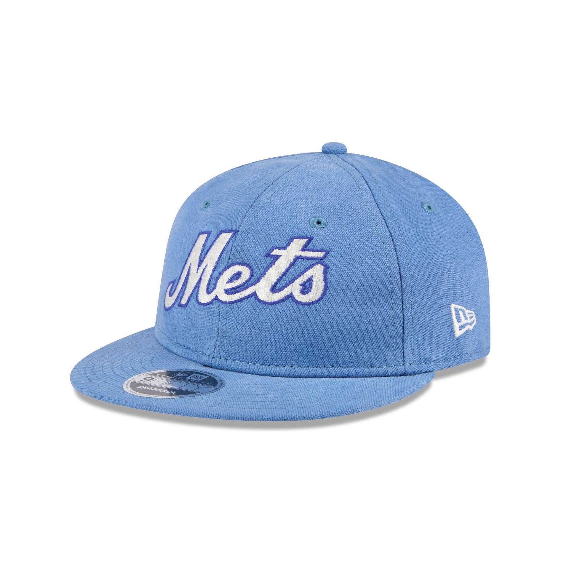 New York Mets Vintage Retro Crown 9FIFTY Snapback Hat Male Product Image