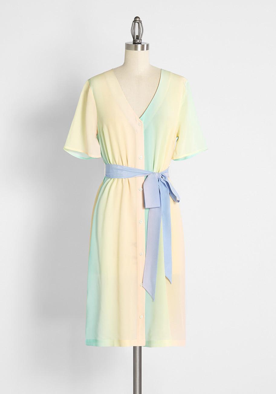 Lasso Around My Heart Silk Dress Product Image