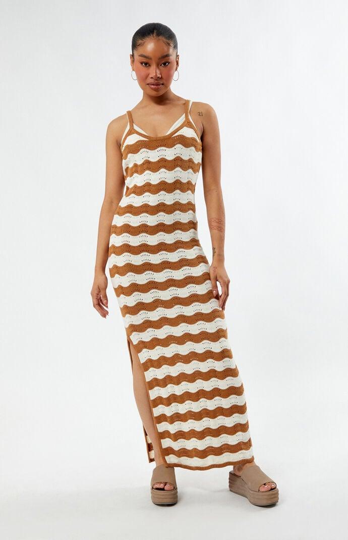 Rhythm Womens Sunny Knit Midi Dress Product Image