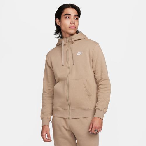 Nike Mens Nike Club Full-Zip Hoodie - Mens Product Image