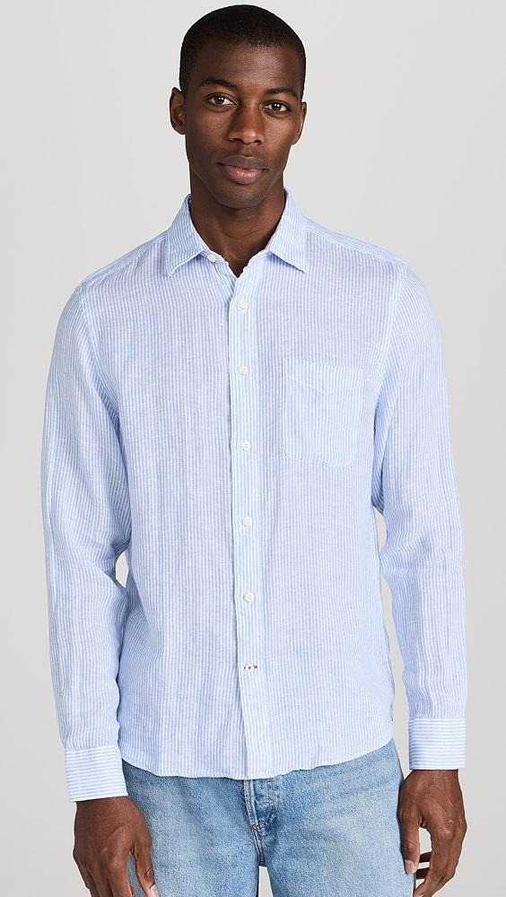 Faherty Linen Laguna Shirt | Shopbop Product Image