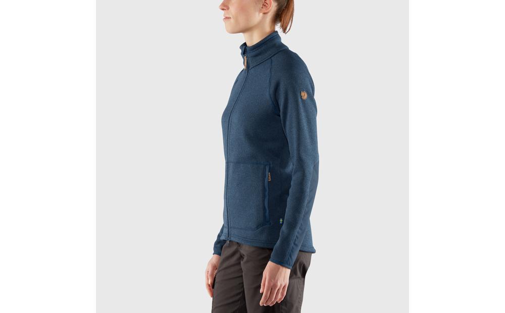 Övik Fleece Zip Sweater W Product Image