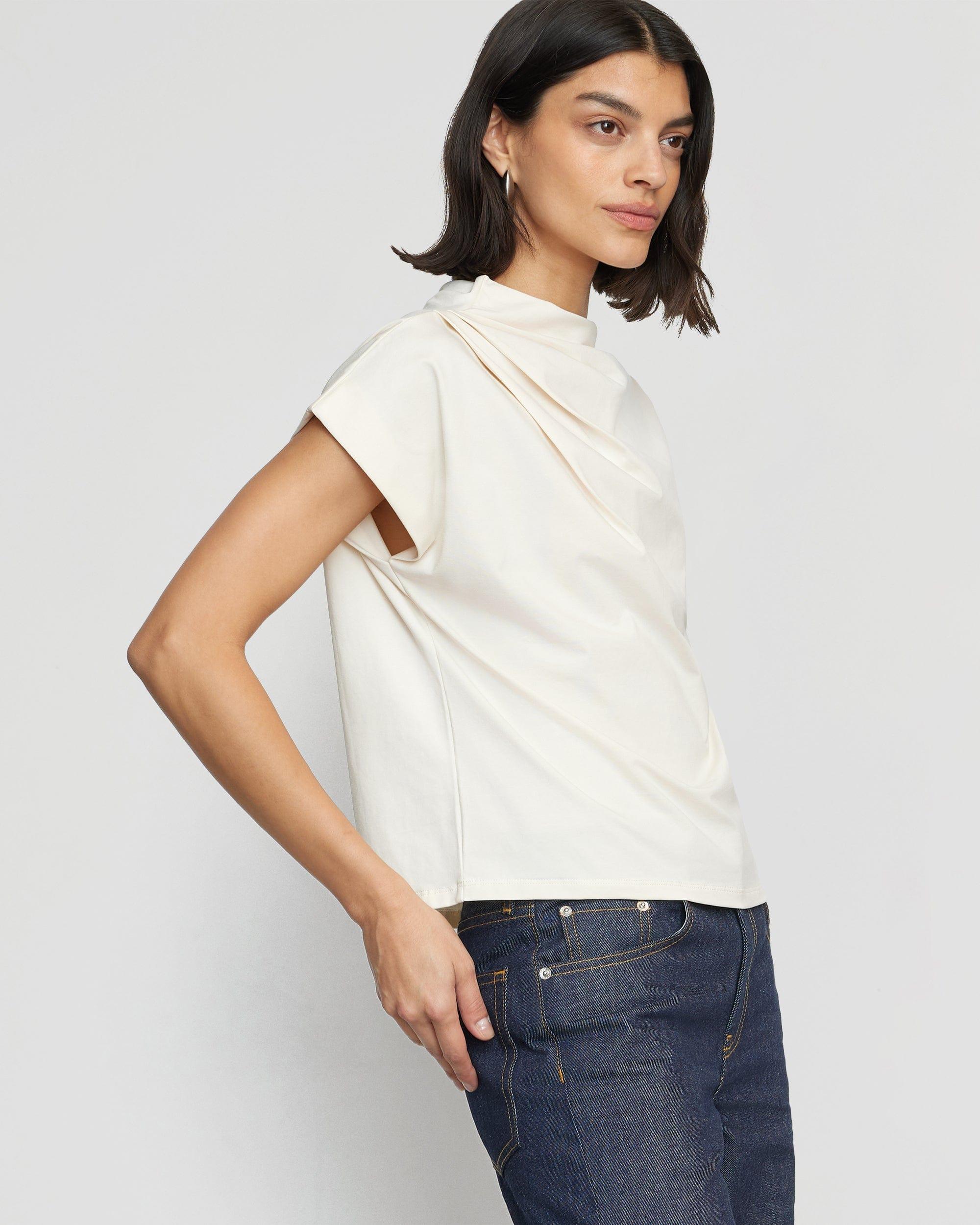 Kenny Asymmetric-Neck Tee Product Image