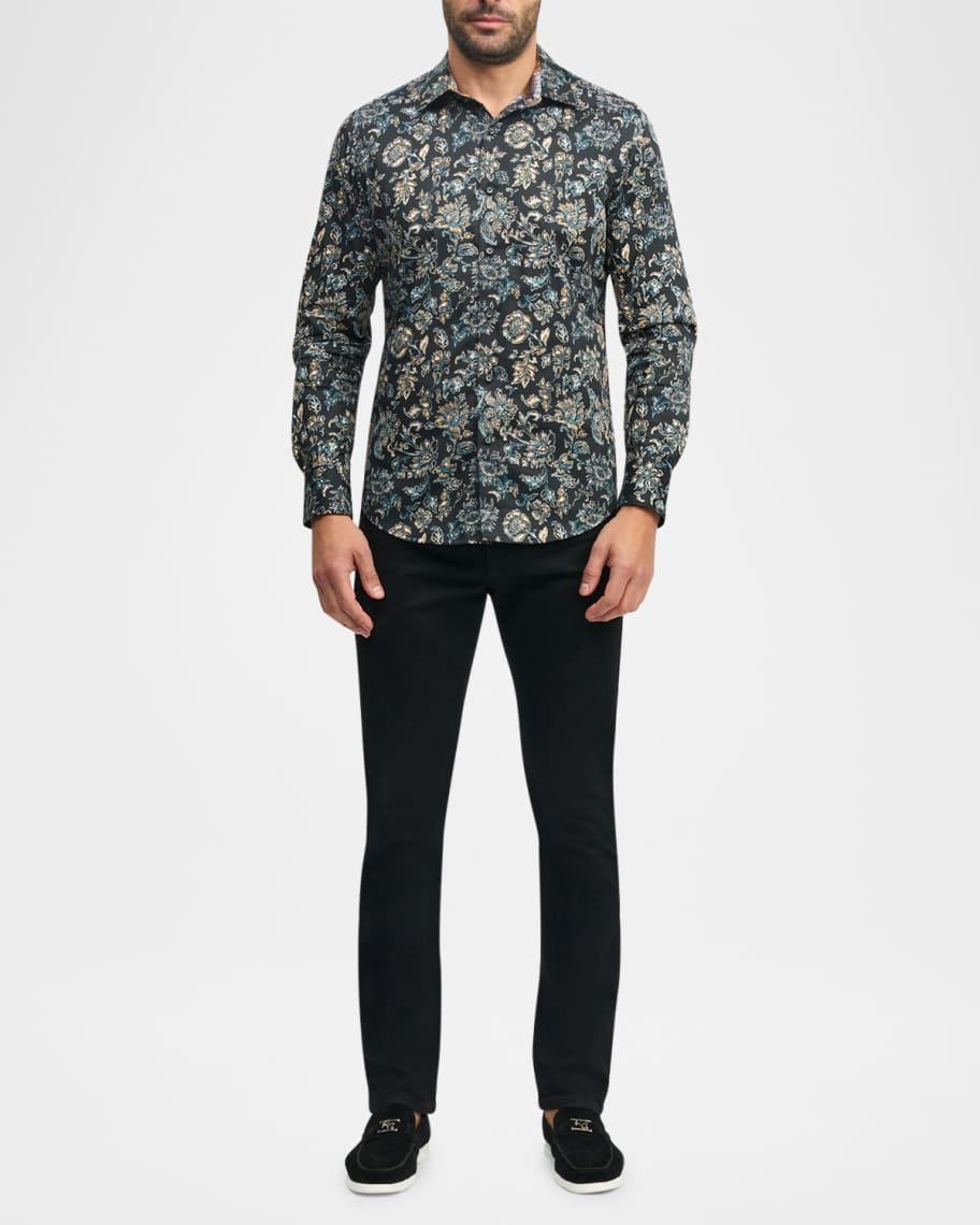 Mens Evans Floral Sport Shirt Product Image