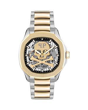 Philipp Plein Mens Automatic Skeleton Spectre Stainless Steel Bracelet Watch 42mm Product Image