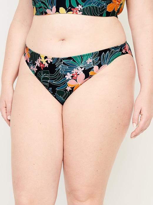 Mid-Rise Bikini Swim Bottoms Product Image