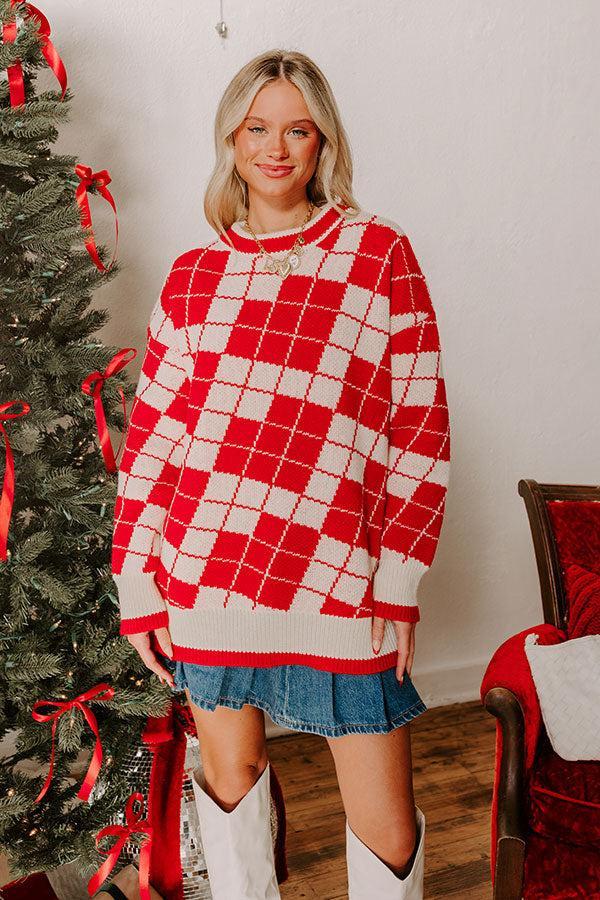 Warm Embrace Knit Sweater Product Image