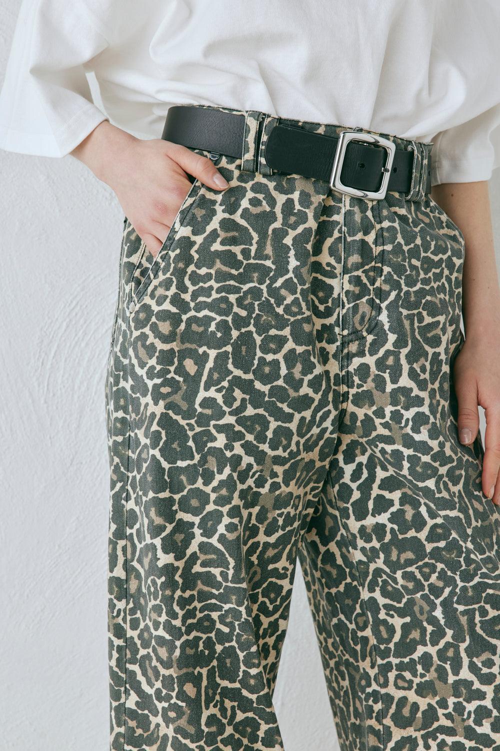 Zia Denim Jeans Leopard Product Image