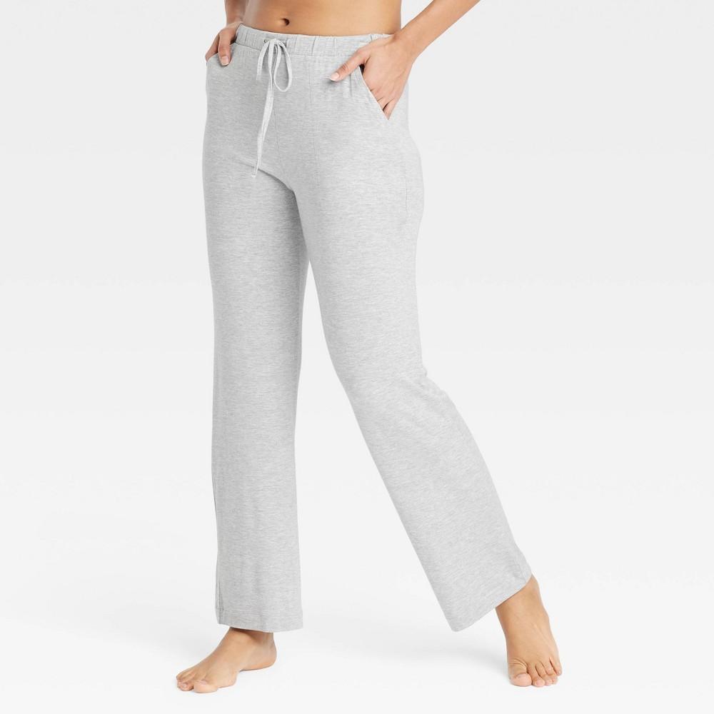 Womens Cloud Knit Pajama Pants - Auden Heathered XL Product Image