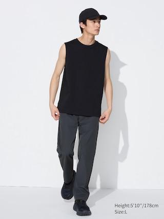 Mens 2-Way Stretch Active Pants with Quick-Drying Dark Gray XS UNIQLO US Product Image